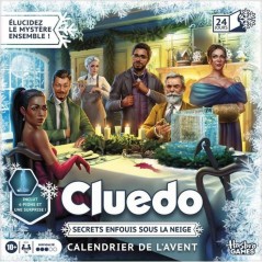 CLUEDO Calendrier de l'Avent : Secrets enfouis sous la neige - CLUE -