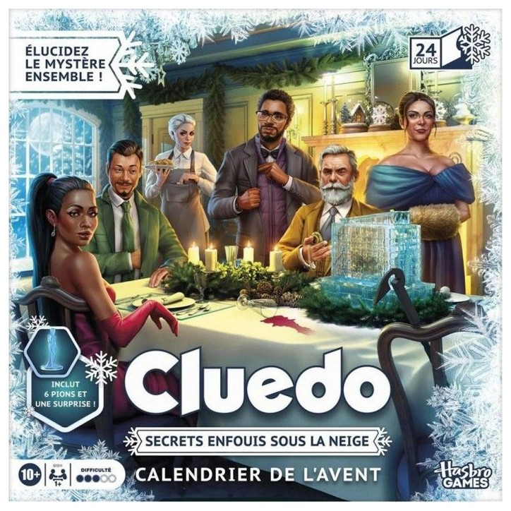 CLUEDO Calendrier de l'Avent : Secrets enfouis sous la neige - CLUE - G1511101