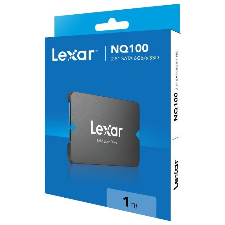 LEXAR - NQ100 - Disque dur SSD - 1 To - 2.5” SATA (6 Gb/s) LEXAR - NQ100 - Disque dur SSD - 1 To - 2.5” SATA (6 Gb/s)