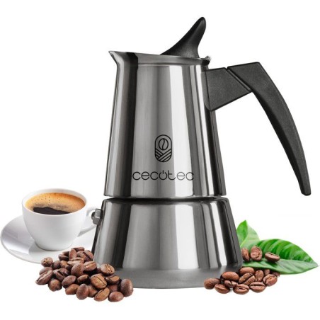 Cafetiere italienne - CECOTEC - Piccolina 900 - 10 tasses - 450 ml - Compatible induction