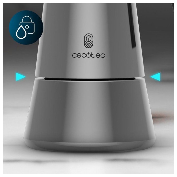 Cafetiere italienne - CECOTEC - Piccolina 900 - 10 tasses - 450 ml - Compatible induction Cafetiere italienne - CECOTEC - Piccolina 900 - 10 tasses - 450 ml - Compatible induction