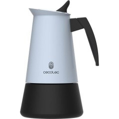 Cafetiere italienne - CECOTEC - Piccolina 600 Blue - 6 tasses - 300 ml
