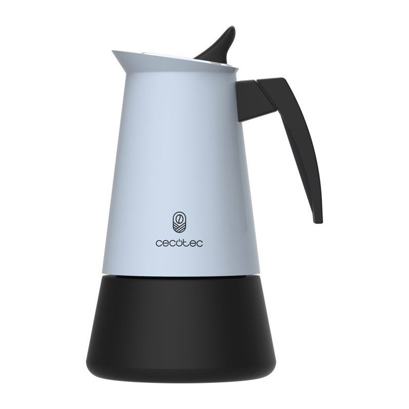 Cafetiere italienne - CECOTEC - Piccolina 600 Blue - 6 tasses - 300 ml