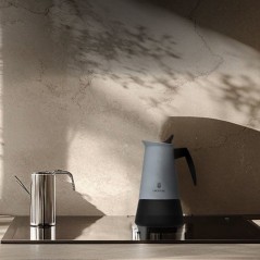 Cafetiere italienne - CECOTEC - Piccolina 600 Blue - 6 tasses - 300 ml