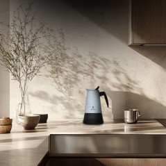 Cafetiere italienne - CECOTEC - Piccolina 600 Blue - 6 tasses - 300 ml