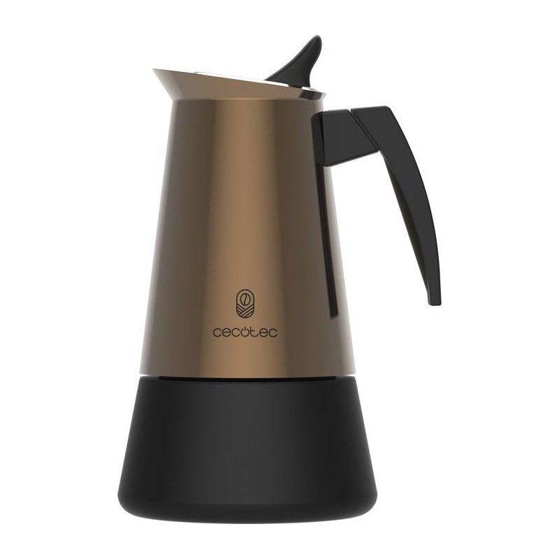 Cafetiere italienne - CECOTEC - Piccolina 600 Gold - 6 tasses - 300 ml
