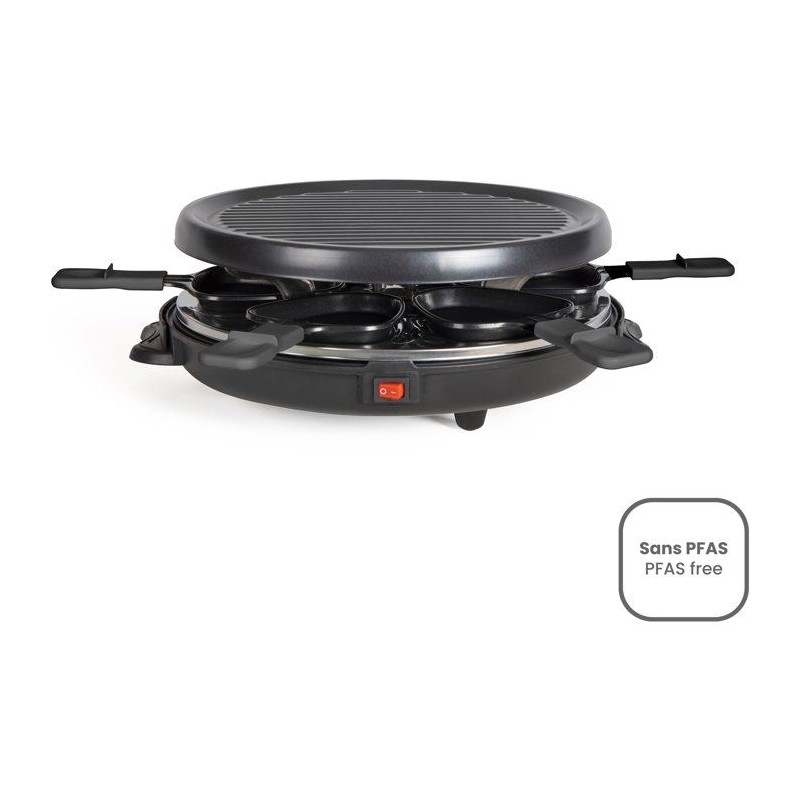 Raclette - ONLI - ON1020N - 6 personnes - grill