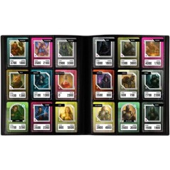 Album 360 cartes a collectionner - Konix - 9 pochettes 63 x 88 mm par