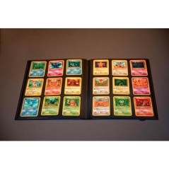 Album 360 cartes a collectionner - Konix - 9 pochettes 63 x 88 mm par page - Compatible Magic The Gathering, Pokémon, Yu-Gi-Oh!