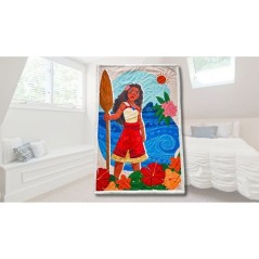 Plaid Sherpa - DISNEY VAIANA - 100 x 150 cm