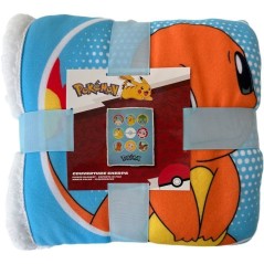Plaid Sherpa - POKEMON - Pokedex - 100 x 150 cm