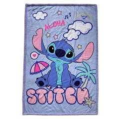 Plaid Sherpa - DISNEY STITCH - Holidays - 100 x 150 cm