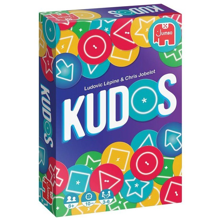 Kudos - Jeu de société - JUMBO - 3 a 6 joueurs - Des 8 ans