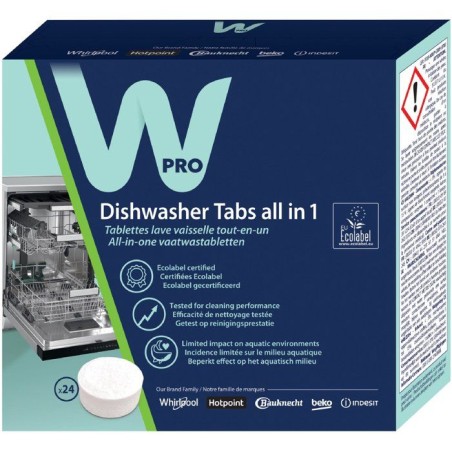 Tablettes lave-vaisselle - WPRO - NTB100 - Ecolabel - Multi-fonctions