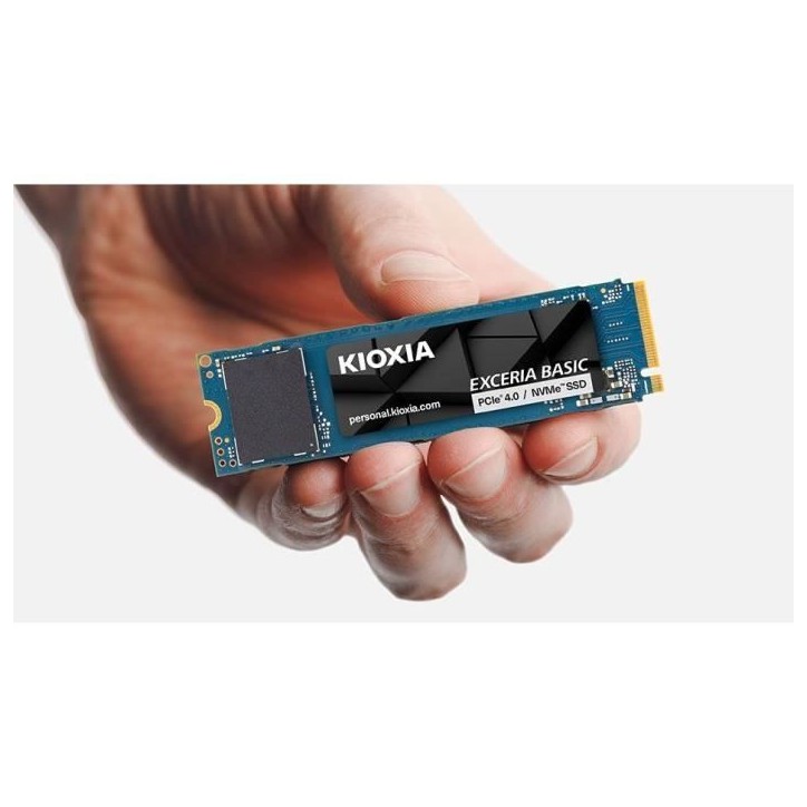 KIOXIA - EXCERIA BASIC - Disque dur interne - 1 To - SSD NVMe 2.0d KIOXIA - EXCERIA BASIC - Disque dur interne - 1 To - SSD NVMe 2.0d
