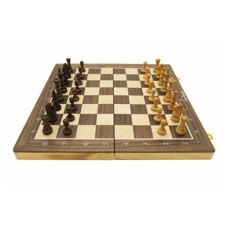 Jeu d'échecs magnétique en bois pliable - Lexibook - Chessman Géant Pro - Des 7 ans - Jeu en famille Jeu d'échecs magnétique en bois pliable - Lexibook - Chessman Géant Pro - Des 7 ans - Jeu en famille