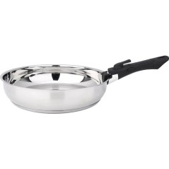 Poeles - BAUMALU - Comete - Set 2 pieces - 24 et 28 cm - Manche amovib