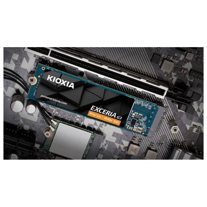 KIOXIA - EXCERIA G3 - Disque dur interne - 2 To - SSD NVMe 2.0c KIOXIA - EXCERIA G3 - Disque dur interne - 2 To - SSD NVMe 2.0c