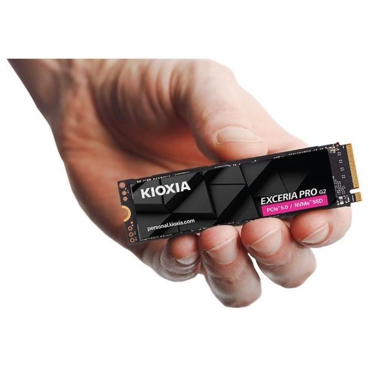 KIOXIA - EXCERIA PRO G2 - Disque dur interne - 1 To- SSD NVMe 2.0d KIOXIA - EXCERIA PRO G2 - Disque dur interne - 1 To- SSD NVMe 2.0d