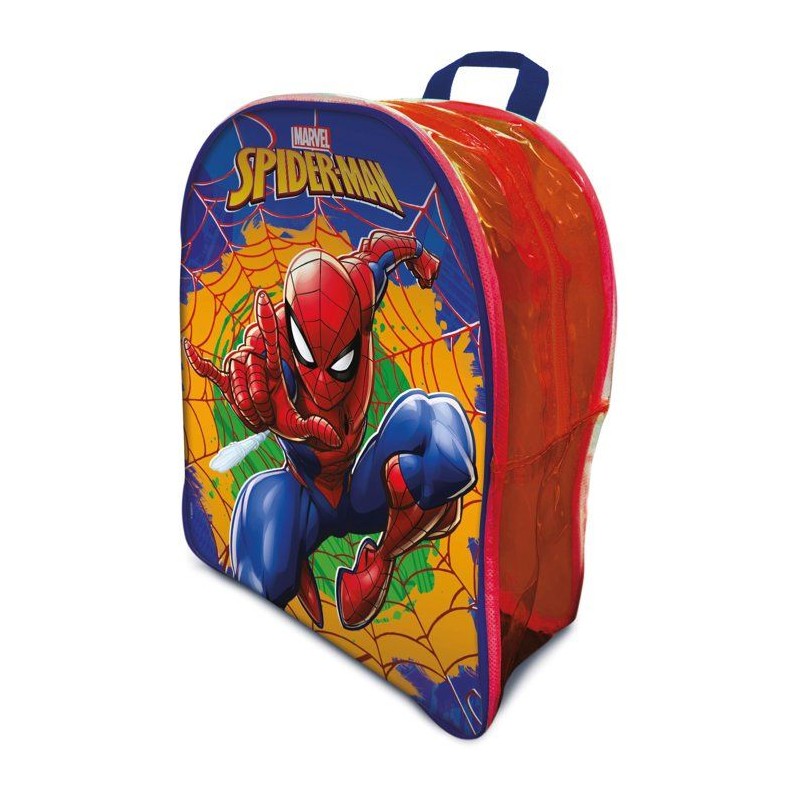 Spider-Man Sac a Dos Jeux de Voyage - Coffret jeux - LISCIANI - Sac a