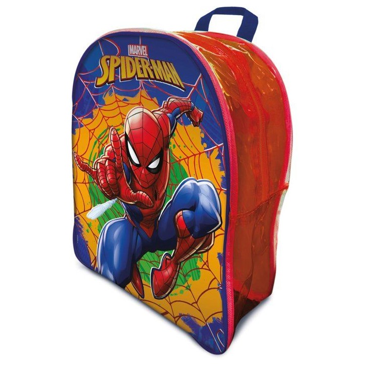 Spider-Man Sac a Dos Jeux de Voyage - Coffret jeux - LISCIANI - Sac a dos inclus