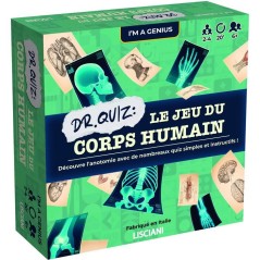 I'm Genius Dr Quiz Le Jeu du Corps Humain - Jeu éducatif scientifique