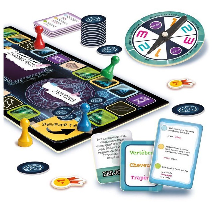 I'm Genius Dr Quiz Le Jeu du Corps Humain - Jeu éducatif scientifique - LISCIANI - Anatomie - Apprentissage ludique I'm Genius Dr Quiz Le Jeu du Corps Humain - Jeu éducatif scientifique - LISCIANI - Anatomie - Apprentissage ludique