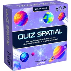 I'm Genius Quiz Spatial - Jeu éducatif - LISCIANI - Astronomie - Quiz