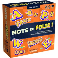 I'm Genius Mots en Folie ! - Jeu éducatif de vocabulaire - LISCIANI -