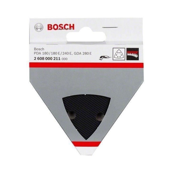 Plateau de ponçage - BOSCH - 2608000211 - Compatible avec PDA 180, PDA 180 E, PDA 240 E - 1 piece Plateau de ponçage - BOSCH - 2608000211 - Compatible avec PDA 180, PDA 180 E, PDA 240 E - 1 piece
