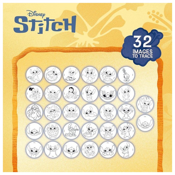 Projecteur de dessins avec accessoires - LISCIANI - Stitch - 32 images a tracer - Apprentissage du dessin Projecteur de dessins avec accessoires - LISCIANI - Stitch - 32 images a tracer - Apprentissage du dessin