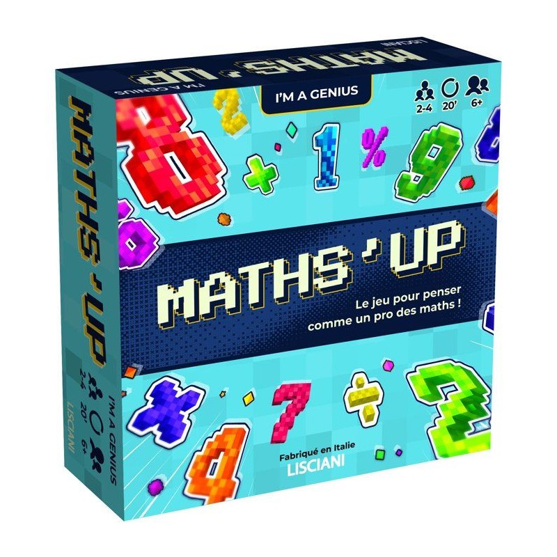 I'm Genius Maths'Up - Jeu éducatif de mathématiques - LISCIANI - Mul