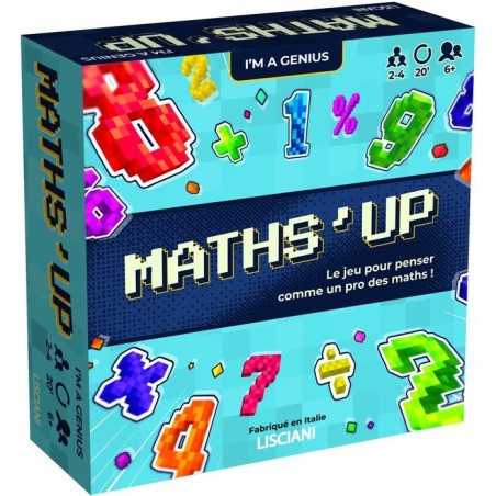 I'm Genius Maths'Up - Jeu éducatif de mathématiques - LISCIANI - Mul