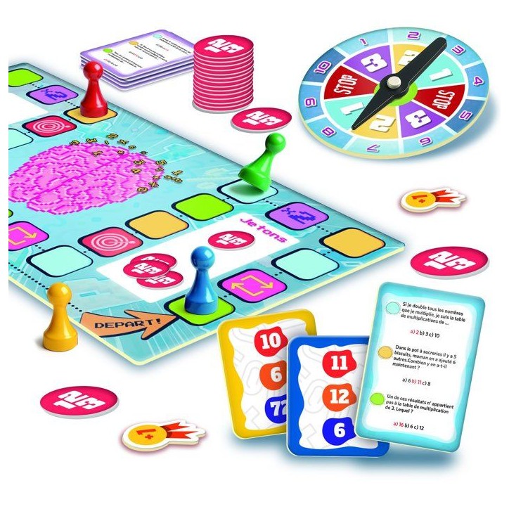 I'm Genius Maths'Up - Jeu éducatif de mathématiques - LISCIANI - Multiplications - Défis évolutifs I'm Genius Maths'Up - Jeu éducatif de mathématiques - LISCIANI - Multiplications - Défis évolutifs