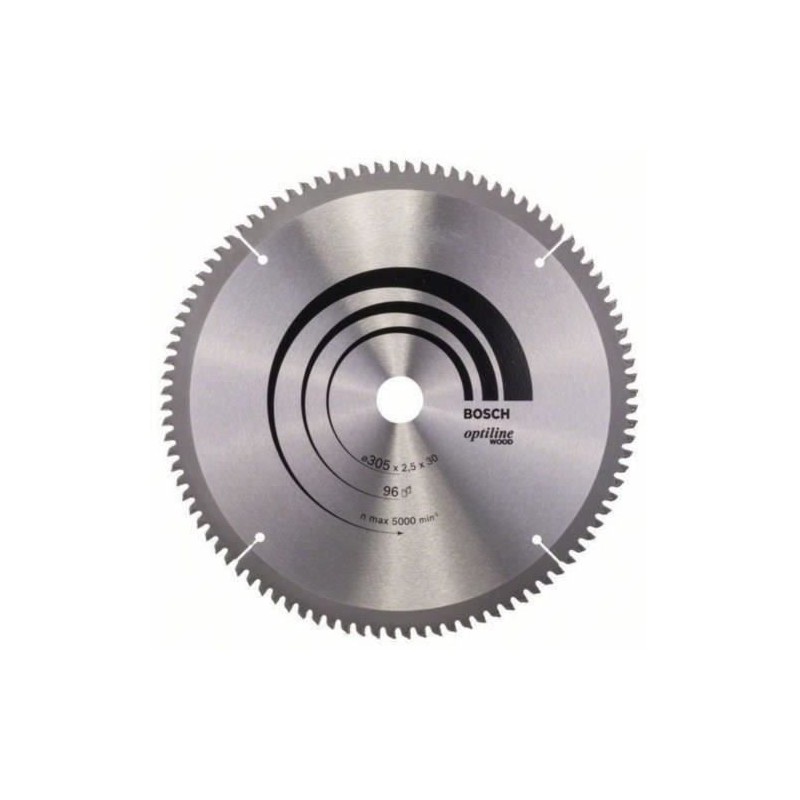 Lame de scie circulaire au carbure BOSCH 305 x 30 x 2,5 mm (96 dents) Lame de scie circulaire au carbure BOSCH 305 x 30 x 2,5 mm (96 dents)