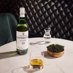 Laphroaig - 10 ans - Islay Single Malt Scotch Whisky avec Étui - 40,0