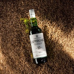 Laphroaig - 10 ans - Islay Single Malt Scotch Whisky avec Étui - 40,0