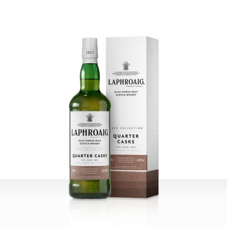 Laphroaig - Quarter Cask - Islay Single Malt Scotch Whisky avec Étui