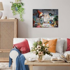 Puzzle 1000 pieces - RAVENSBURGER - 12000302 - Le bureau de l'artiste