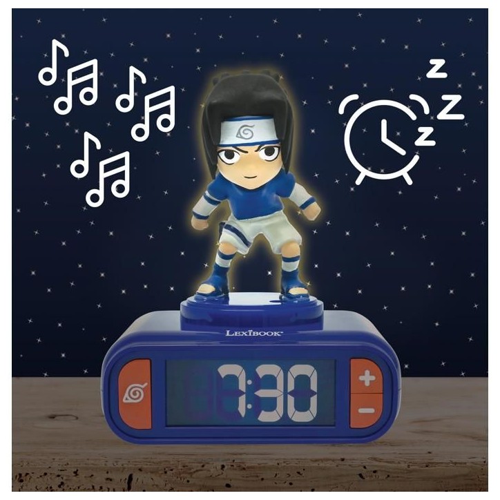 Réveil Veilleuse - LEXIBOOK - Sasuke - Multicolore - Montre éducative - Réveil éducatif Réveil Veilleuse - LEXIBOOK - Sasuke - Multicolore - Montre éducative - Réveil éducatif