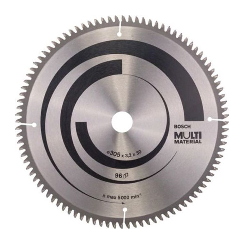 Lame de scie circulaire diametre 305 x 30 x 3,2 mm multimatériaux - 9