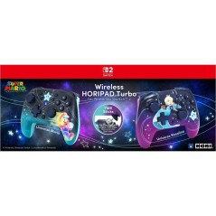 Manette - Nintendo Switch 2 - Horipad Turbo - Sans fil - Motif Harmonie - Bouton C/Assign