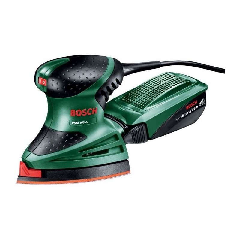 Ponceuse multi BOSCH PSM 160 A - Puissante et polyvalente - Ponçage e Ponceuse multi BOSCH PSM 160 A - Puissante et polyvalente - Ponçage e