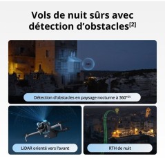Drone caméra - DJI - Mini 5 Pro Fly More Combo DJI RC-N3 - Caméra CM
