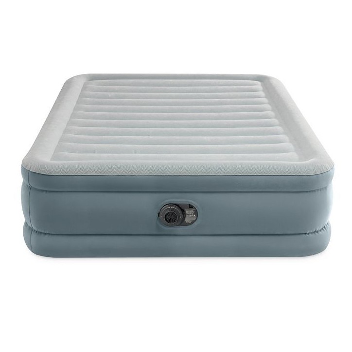 Matelas gonflable INTEX - 64824ND - Premium Comfort - 2,03 x 1,52 x 0,46 m - 2 personnes - Intérieur - Gonflage électrique int