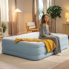 Matelas gonflable INTEX - 64824ND - Premium Comfort - 2,03 x 1,52 x 0,