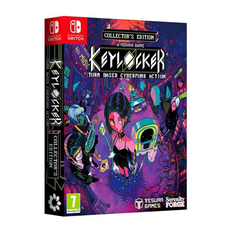 Keylocker | Turn Based Cyberpunk Action - Collector's Edition - Jeu Ni