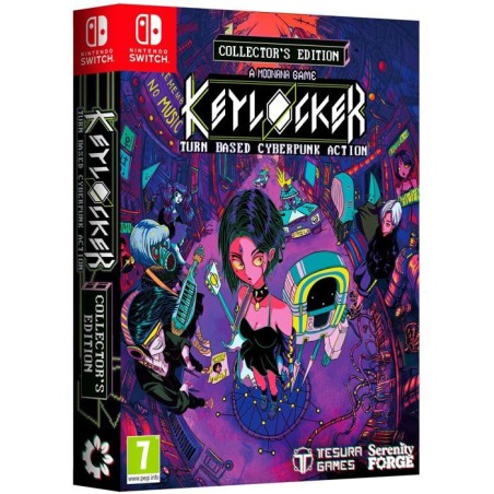 Keylocker | Turn Based Cyberpunk Action - Collector's Edition - Jeu Ni