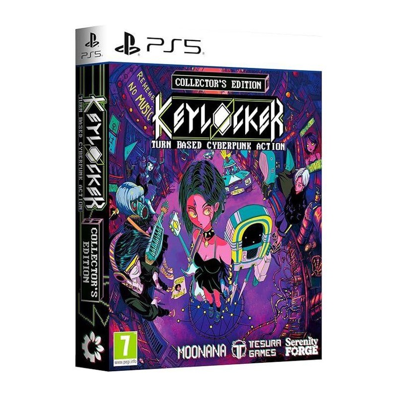 Keylocker | Turn Based Cyberpunk Action - Collector's Edition - Jeu PS