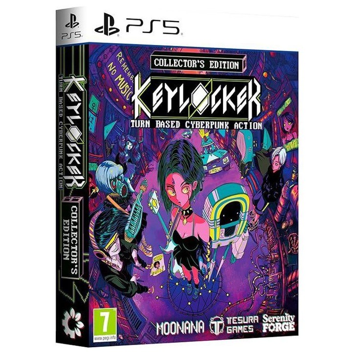 Keylocker | Turn Based Cyberpunk Action - Collector's Edition - Jeu PS5 Keylocker | Turn Based Cyberpunk Action - Collector's Edition - Jeu PS5